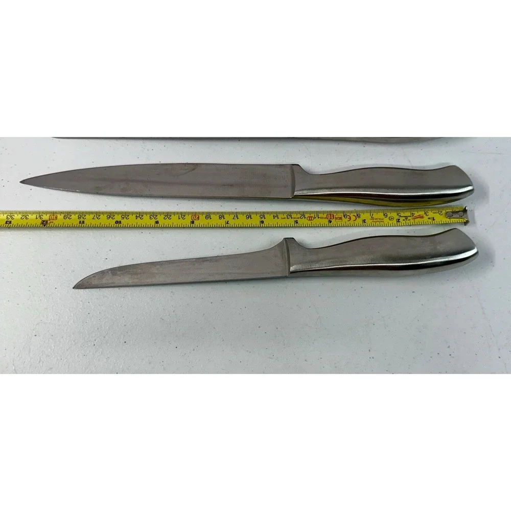 Set of 3 Chicago Cutlery Stainless Steel Knife Large Bread Carving 13